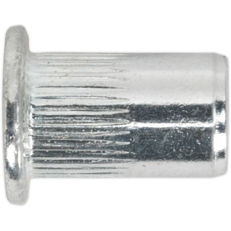 Sealey TISM5 Splined Threaded Insert (Rivet Nut) M5 - Pack of 50