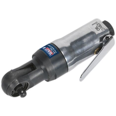 Sealey Air Ratchet Wrench 1/4""Sq Drive Super Stubby SA230