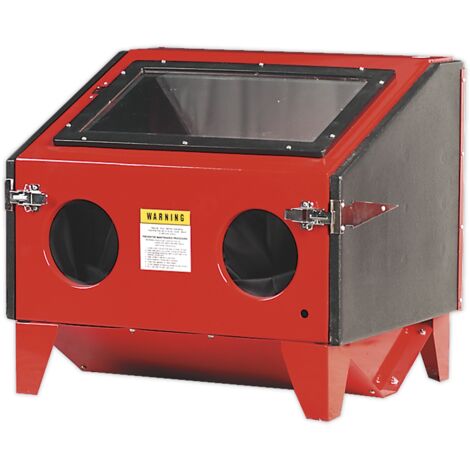 Sealey Shot Blasting Cabinet Double Access 695 x 580 x 625mm SB970 (1/2)