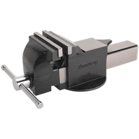 Sealey SG Iron Industrial Vice with Swivel Base 200mm SGV200 (1/2)
