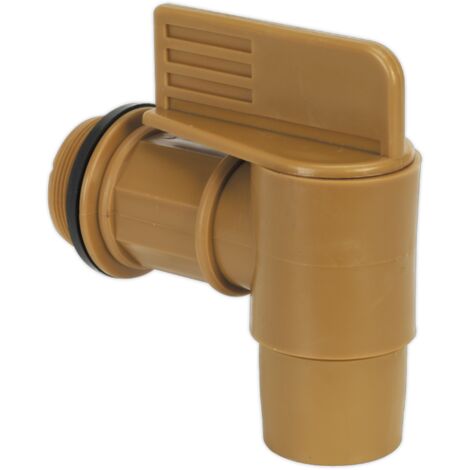Sealey Drum Tap 2""BSP EPT Gasket Padlock Hole Hanging Hook For Buckets TP125