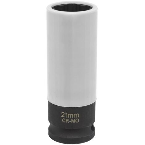 Sealey Alloy Wheel Star Profile Impact Socket for Hyundai 1/2""Sq Drive 21mm SX0421