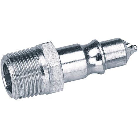 Draper 1/2" Male Thread Air Line Screw Adaptor Connectors – Pack of 2 (Model 25858) (1/5)