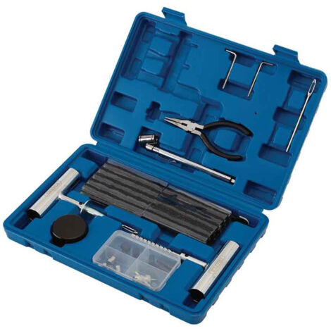 Draper 65-Piece Tyre Puncture Repair Kit for Tubeless Off-Road Vehicles (Model 04139) (1/5)