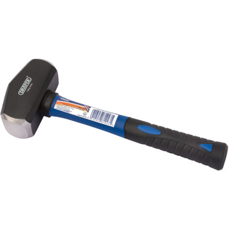 Draper Fibreglass Shaft Club Hammer – 1.8kg (4lb) Heavy-Duty Steel Head for Demolition and Construction Tasks (1/5)