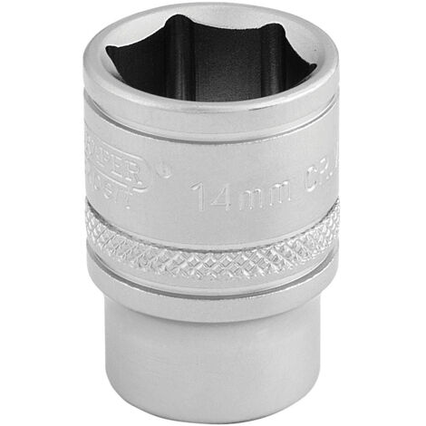Draper Expert 16540 3/8 Inch Drive 6-Point Metric Socket (14mm) (1/5)