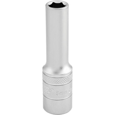 Draper 16578 Hi-Torq Metric Socket Wrench with 3/8" Drive, 8mm Depth, 6-Point Design (1/5)