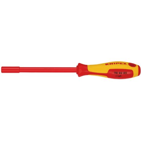 Draper 5mm VDE Insulated Nut Driver (Model 34655) – Professional-Grade, Durable, and Safe for Electrical Work (1/2)