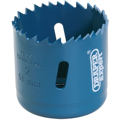 Draper 51mm High-Speed Steel Bi-Metal Holesaw Blade with Variable Pitch for Precise Cutting (Model 41081) (1/5)