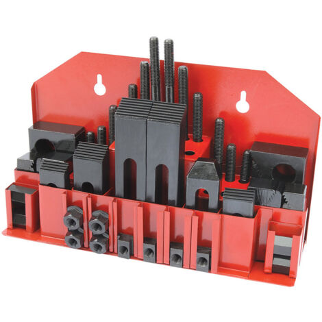 Draper 42-Piece Clamping Kit for Variable Speed Mini Milling and Drilling Machines (350W) (1/5)