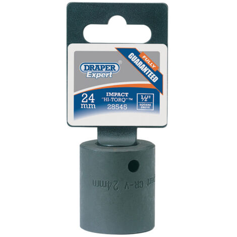 Draper 410mm (16-inch) Expert Heavy-Duty 24mm (3/4-inch) Square Drive Impact Socket for Automotive and Industrial Use (1/5)