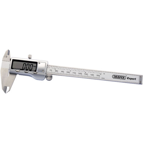Draper Digital Caliper 80859 – Dual Reading Vernier Caliper with 0-150mm Measurement Range (1/5)