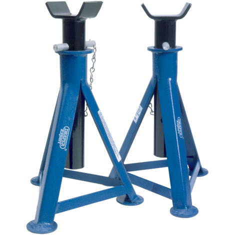 Draper 54721 Heavy-Duty 2-Tonne Axle Stands (Pair) for Vehicle Support and Maintenance (1/5)
