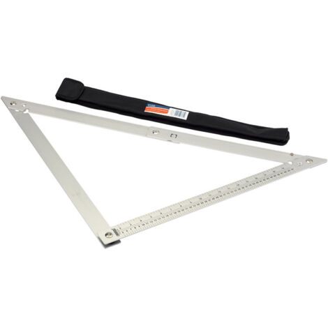 Draper FSQU600 600mm Folding Steel Square for Precise Measuring and Layout Work