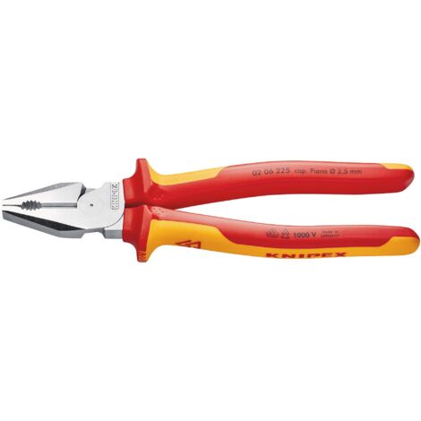 Draper 225mm VDE Fully Insulated High-Leverage Combination Pliers (Model 49169) (1/5)