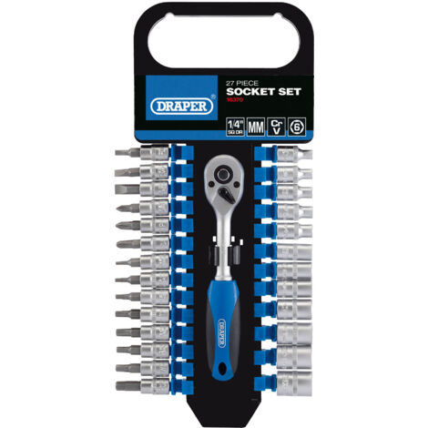 Draper 16370 27-Piece Metric Hex Key Set with 1/4-Inch Drive (1/5)
