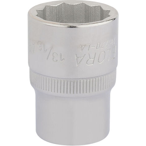 13/16 Inch (24mm) Bi-Hexagon Square Drive Socket for Elora and Draper Tools (Model 24434) (1/5)