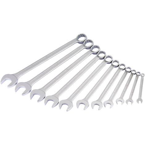 Draper 1/8-3/4 Inch Whitworth Combination Spanner Set (11 Pieces) - Model 03157 (1/5)