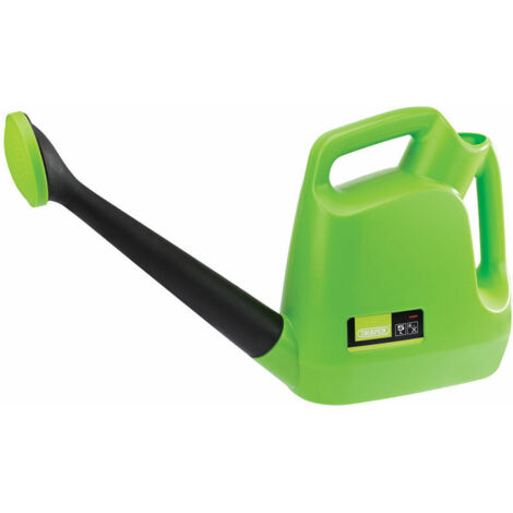 Draper 84294 5-Liter Plastic Watering Can - 2-Piece Set for Garden and Plant Care