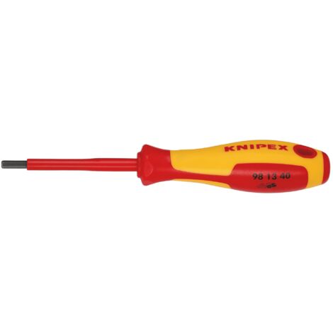 Draper 4mm VDE Insulated Hexagon Screwdriver (Model 18776) – Professional-Grade Hex Screwdriver for Electrical and Precision Work (1/2)