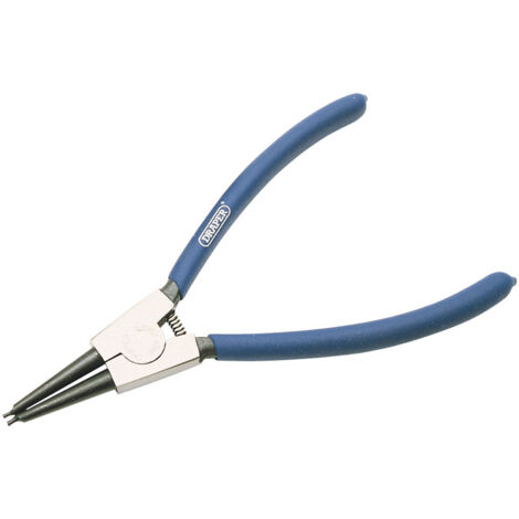 Draper 180mm Straight Tip External Circlip Pliers – Heavy-Duty Precision Tool for Installing and Removing External Circlips (1/5)