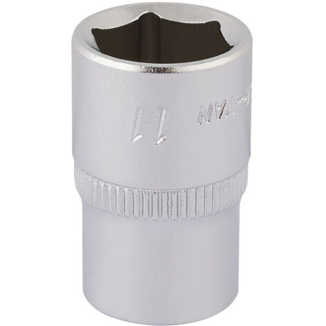 11mm 1/4-Inch Drive Hexagon Socket (Model 11100) for Precision Automotive and Mechanical Work (1/5)