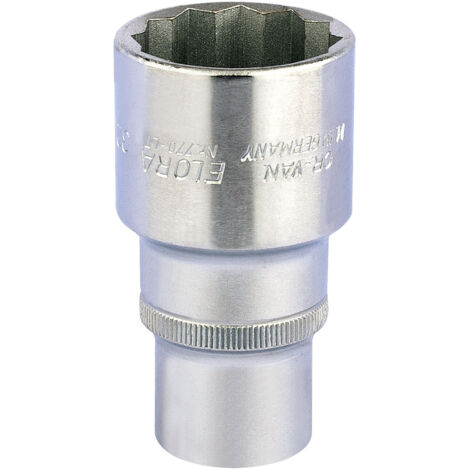 32mm 1/2 Inch Drive Deep Bi-Hexagon Socket (11940) for Automotive and Mechanical Applications (1/5)