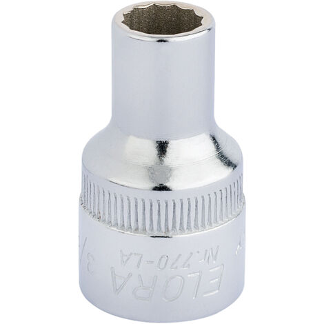 Draper 3/8" Drive AF Bi-Hexagon Socket (Part No. 24335) – 1/2" Square Drive, 3/8" AF Hexagon Socket (1/5)