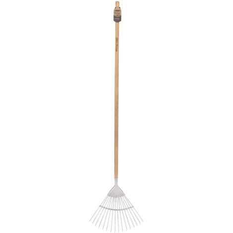 Draper Heritage Stainless Steel Lawn Rake with Ash Handle (Model 99020) (1/2)
