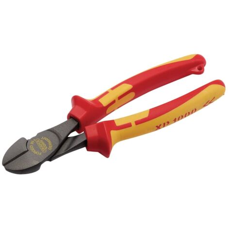 Draper XP1000VDE Hi-Leverage 200mm Tethered Side Cutter with 1,000V AC and 1,500V DC Insulation (1/2)