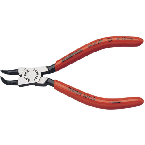 Internal circlip pliers 130mm with 90° bent tips – Chrome vanadium steel – Oil-hardened for durability – Model 36898 – Draper (1/5)