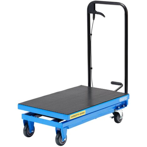 Draper Hydraulic Lift Table 225kg Capacity Model 99814 for Heavy-Duty Material Handling