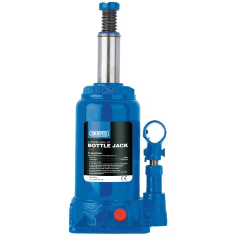 Draper 4 Tonne High Lift Hydraulic Bottle Jack (Model 13107) for Heavy-Duty Lifting (1/5)