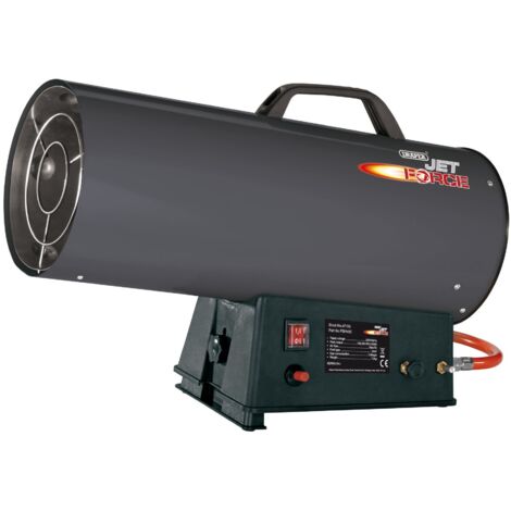 Draper Jet Force, Propane Space Heater - (136,000 BTU/40kW) (47105)