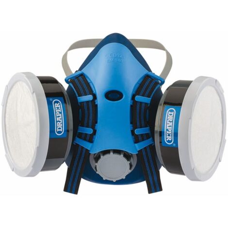 Draper 03021 Combined Vapour and Dust Filter Respirator for Respiratory Protection (1/2)
