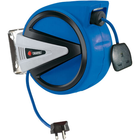 Draper 230V Retractable Electric Cable Reel with 10-Meter Length (Model 15051) (1/5)