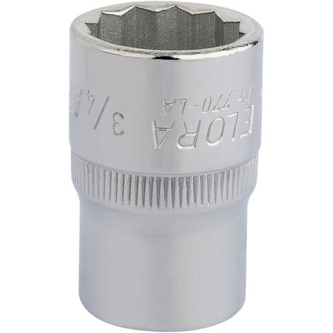 3/4-Inch and 1/2-Inch Square Drive Elora Bi-Hexagon Socket Set (Model 24418) (1/5)