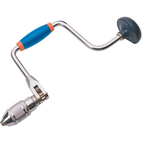 Draper 13840 Carpenters Ratchet Brace - Heavy-Duty Hand Tool for Woodworking and Carpentry Tasks (1/5)