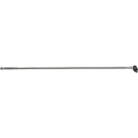 Draper Breaker Bar 1/2"" Drive Knuckle Bar Flexible Head 1000mm Length 34337