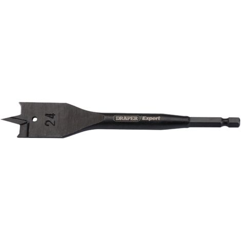 Draper Expert 24mm Flat Wood Bit (Model 54556) – High-Quality Metric Flat Wood Drill Bit for Precise Woodworking (1/5)