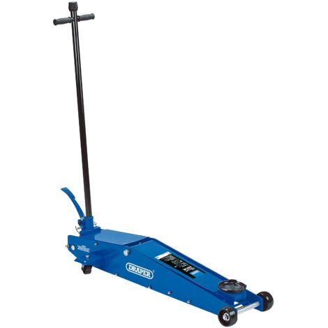 Draper Long Chassis Trolley Jack (2 Tonne Capacity, Maximum Height 800mm, Quick-Lift Model 03461) (1/5)