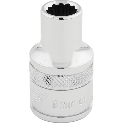 Draper Expert 1/2 Inch Square Drive Hi-Torq® 12-Point Socket (9mm) Model 33089 (1/5)