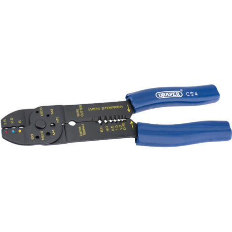 Automatic Terminal Crimping Pliers Draper 13657 for Efficient Electrical Connections (1/5)