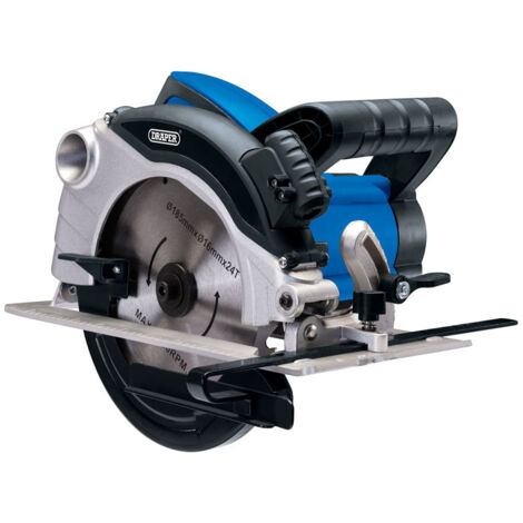 Draper 185mm Laser-Guided Circular Saw with 1300W Power, 240V, Model 56791 (1/5)