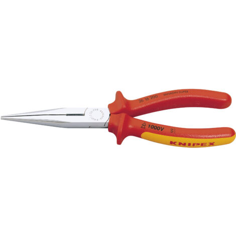 Draper Expert Knipex 81246 Long Nose Insulated Pliers, 200 mm (1/5)