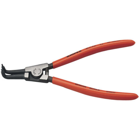 Draper Knipex 46 21 A31 SBE 40mm–100mm bent external circlip pliers 50754 – Forged 90° tips for tight spaces – Chrome vanadium steel construction (1/5)