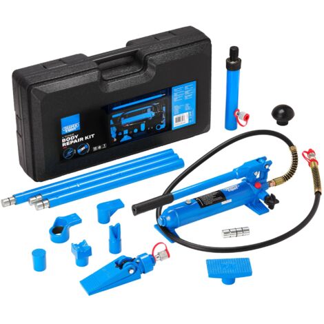 Draper 4-Tonne Hydraulic Body Repair Kit – 15-Piece Professional Auto Body Repair Tool Set