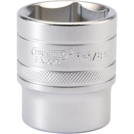 Draper 1/2 Square Drive 6 Point Imperial Socket (1.1/8) (16636) (1/5)