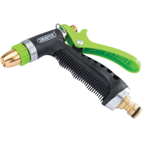 Draper Garden 3-Pattern Aluminium Spray Gun with Brass Fitting Model 25296