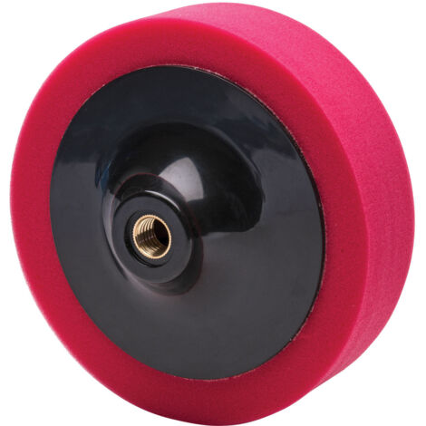 Draper 150mm M14x2 Ultra-Soft Polishing Head with M14 Polishing Sponges (Model 01781)